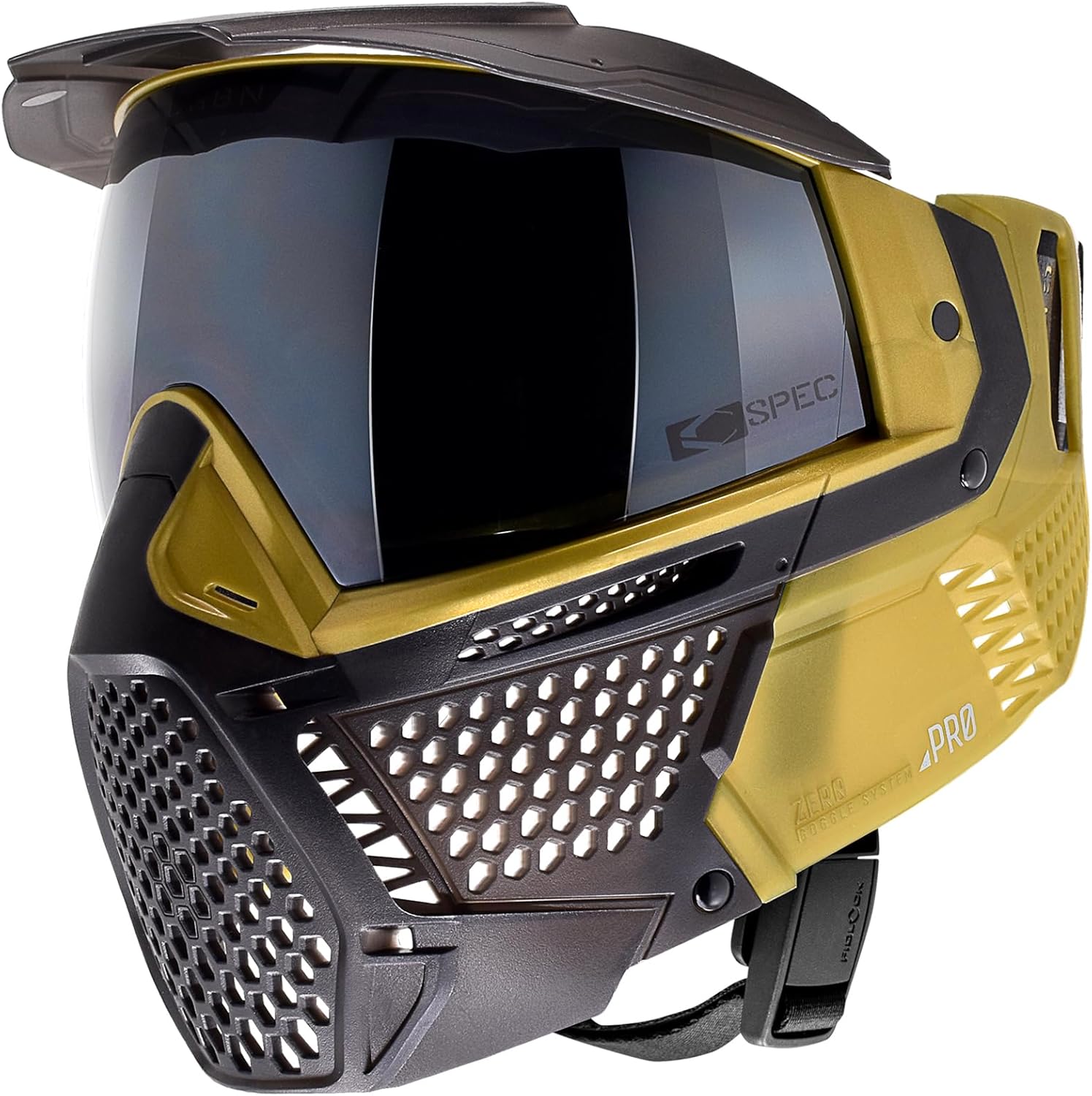 CRBN Paintball Zero Pro Goggle - Includes: Two Lens + Visor + Case - Carbon Paintball