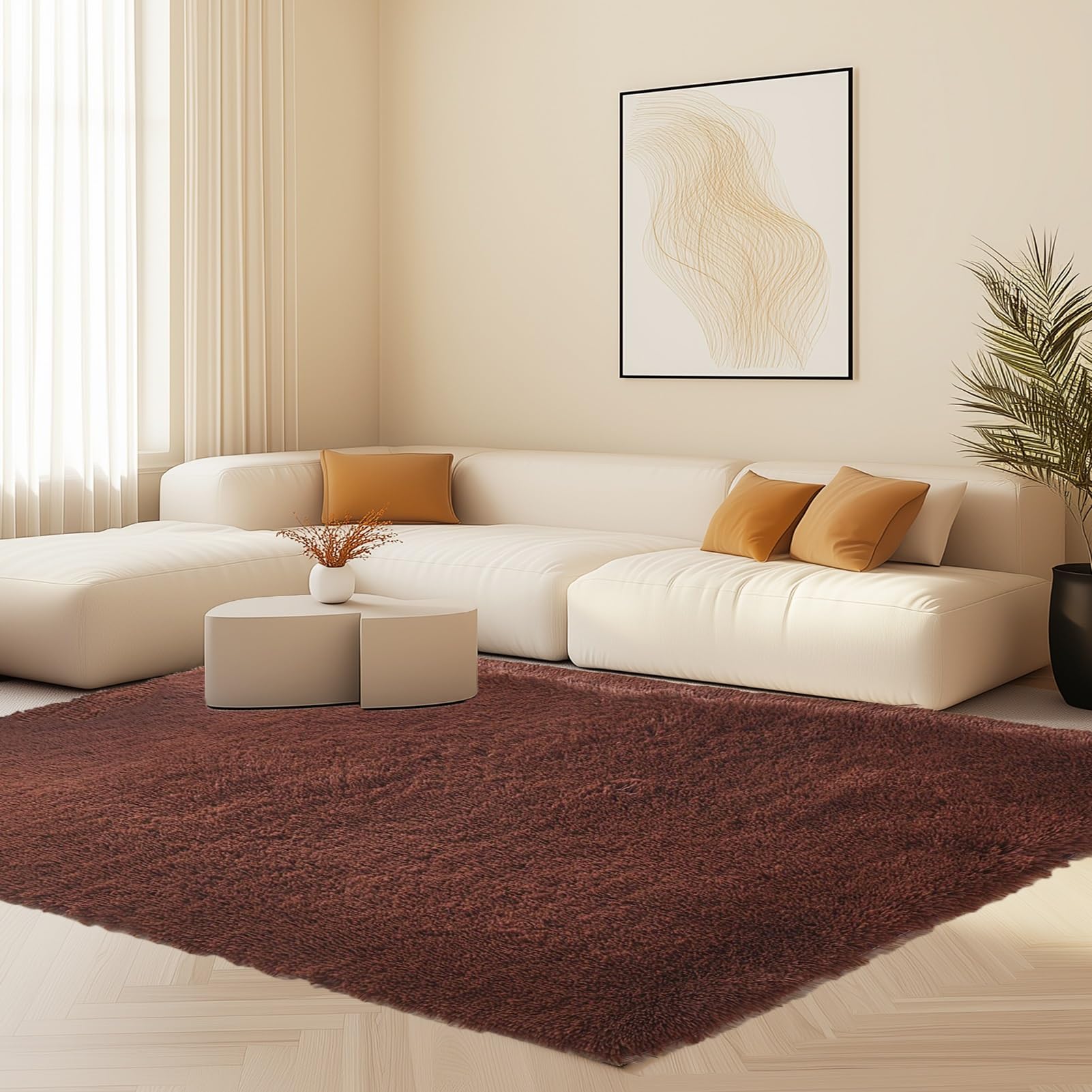 Amazon | カーペット ラグ 180 x 240 cm 洗える滑り止め付 ラグマット