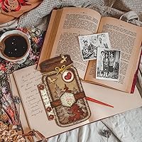 Vista 3 de GLOBLELAND Troqueles de corte de página para botellas para bricolaje álbumes de recortes, planificador de metal, troqueles de corte de marco