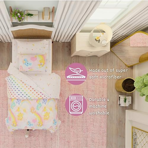 Miniatura 132 de Franco - Juego de ropa de cama coleccionable Nintendo Donkey Kong, 5 piezas, edredón reversible supersuave y juego de sábanas con funda, tamaño Rojo