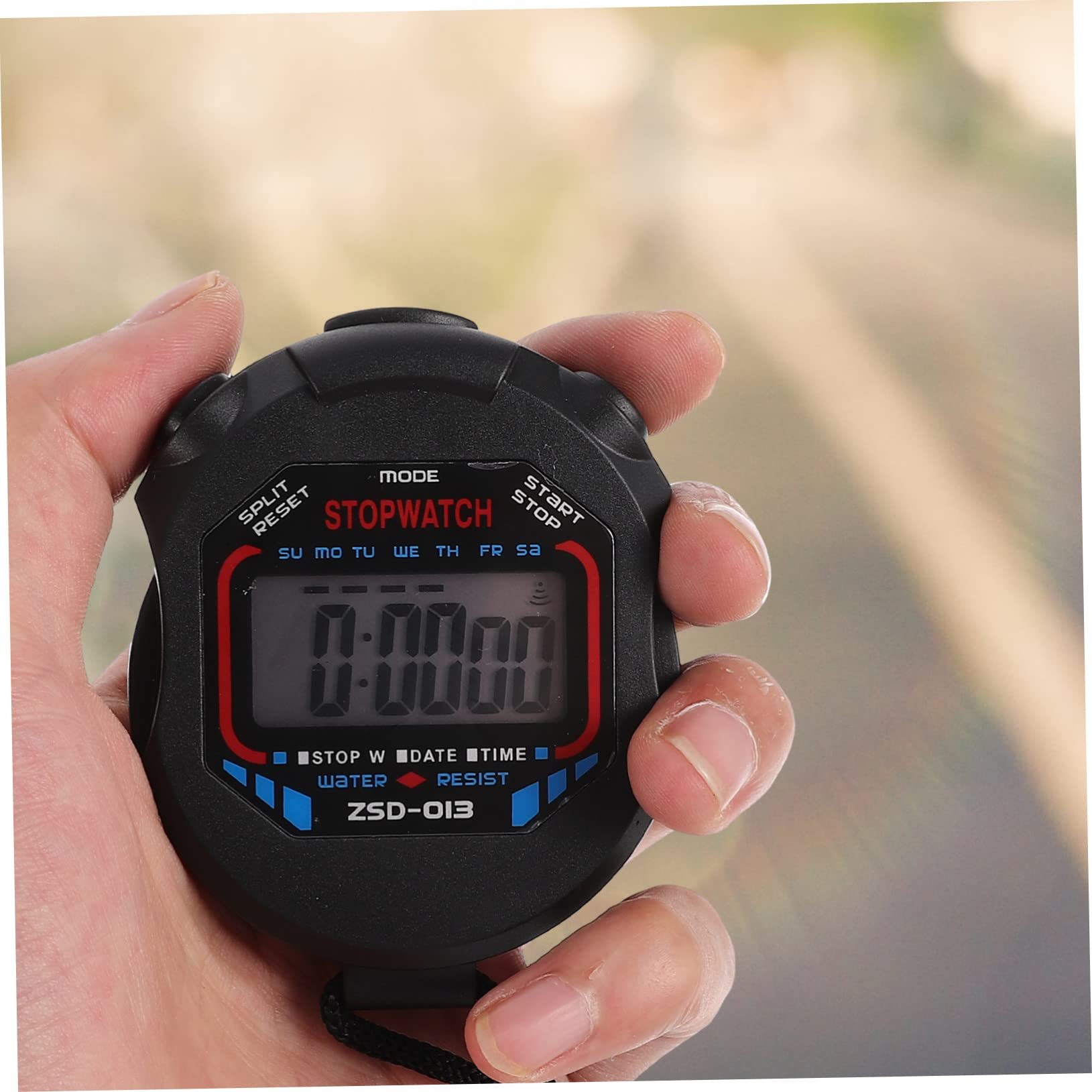 BESPORTBLE 12 Pièces chronomètre d'entraînement électronique Montre Rouge Calendrier minuteur chronomètre de Sport Montre chronomètre de Sable l'horloge Accessoires Réveil