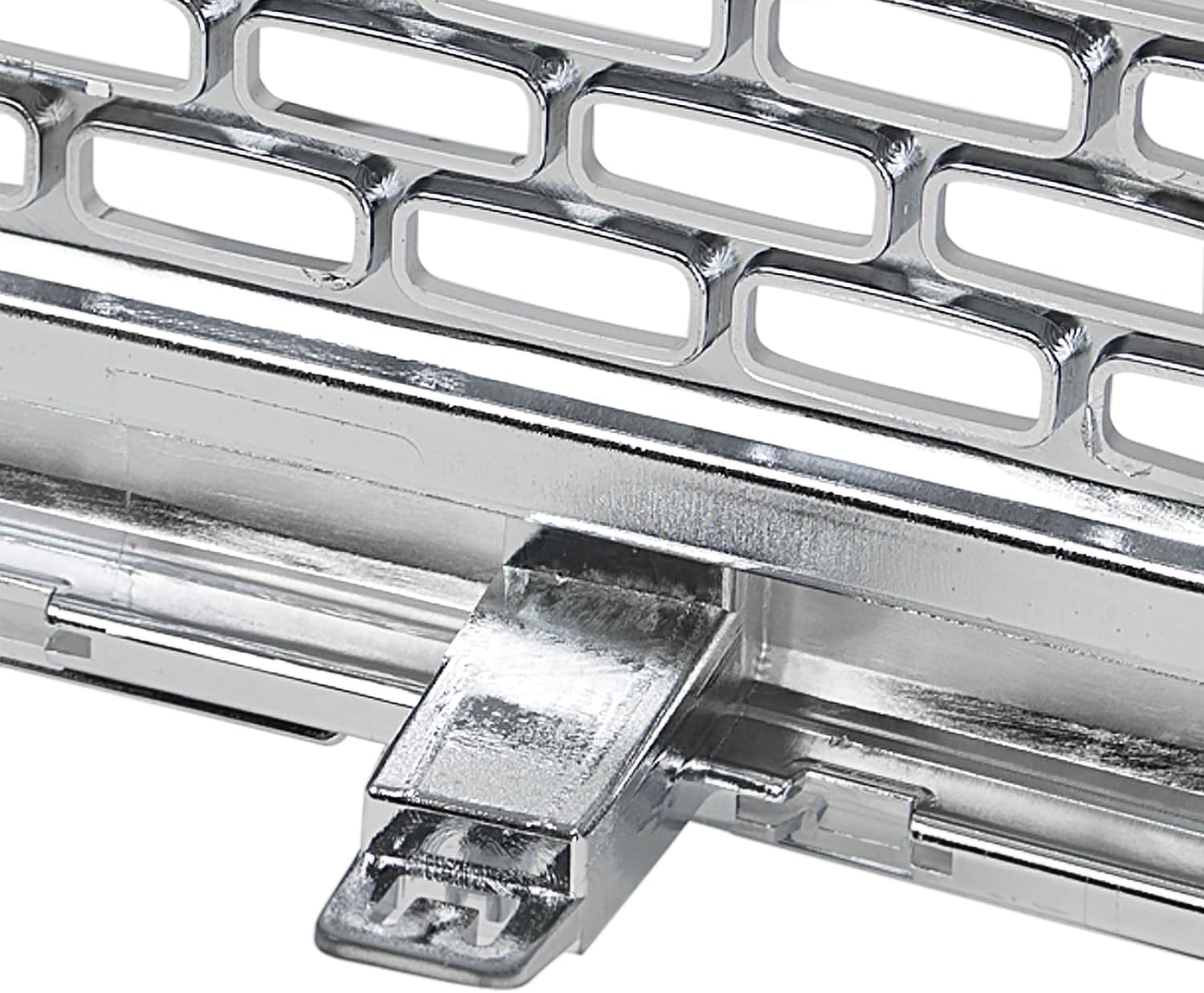 Spec-D Tuning Denali Style Chrome Front Hood Grille Compatible with 2015-2020 GMC Yukon/Yukon XL