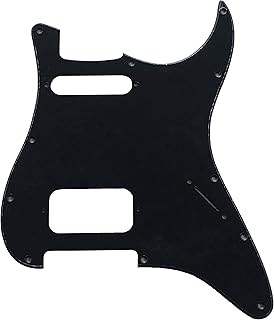 Guitar Parts For Fender US 11 Screw Hole HS Guitar Pickguard (1 Ply White)