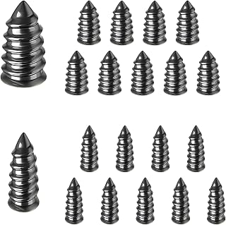 20 PCS Tire Repair Nails, Self-Service Vacuum Tire Repair Rubber Nail Screw Plug Fast Tool, Quick Puncture Spiral Nail Kit for Motorcycle Truck Tractor, Car Accessories
