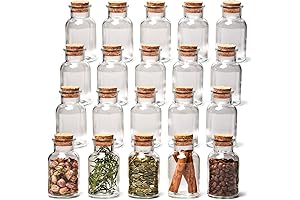 EZOWare Vintage Spice Jars: Enhance Your Kitchen with Classic Charm