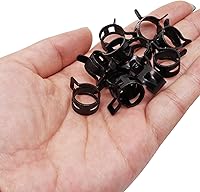 Vista 3 de 50 abrazaderas de manguera de resorte de 1/2 de identificación, abrazadera de manguera de 0.472 in, abrazadera de línea de combustible, clips