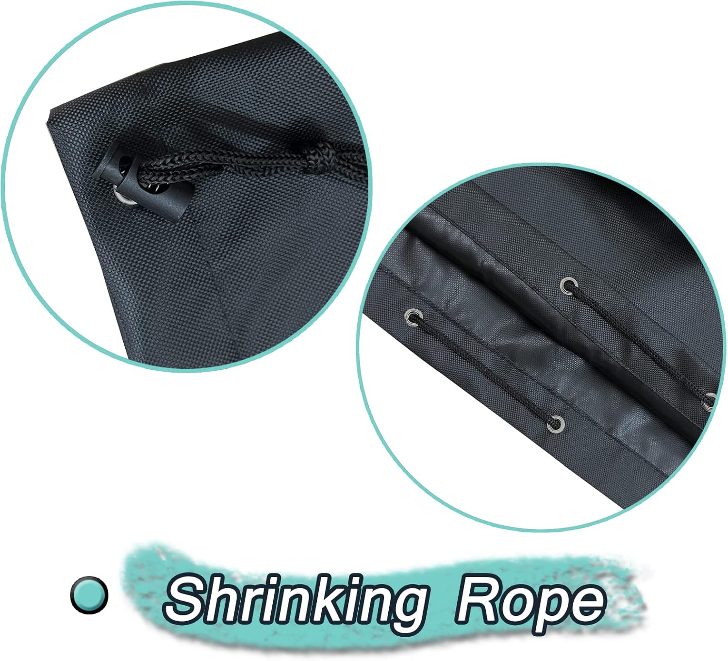 Waterproof trimmer cover and engine waterproof cover are suitable for trimming machine, lawn mower, electric saw, hedge and rod saw. 600D heavy Oxford cloth 12D x 15.6h inch（3pack） (Black-600D（3pack）)
