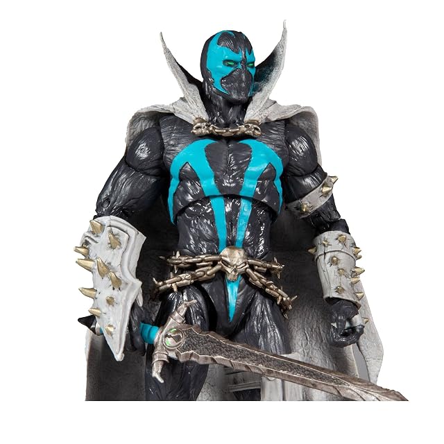 Foto 2 de 8 de McFarlane Toys 11041 Spawn Lord Covenant Mortal Kombat 11, Figura con 22 Partes móviles, Multicolor