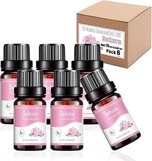 EFH Essential Oils Natural Oils Fragrance Oil for Diffuser Humidifier Home Candle Making Replenish Set-6 Pack,Lavender, Le...