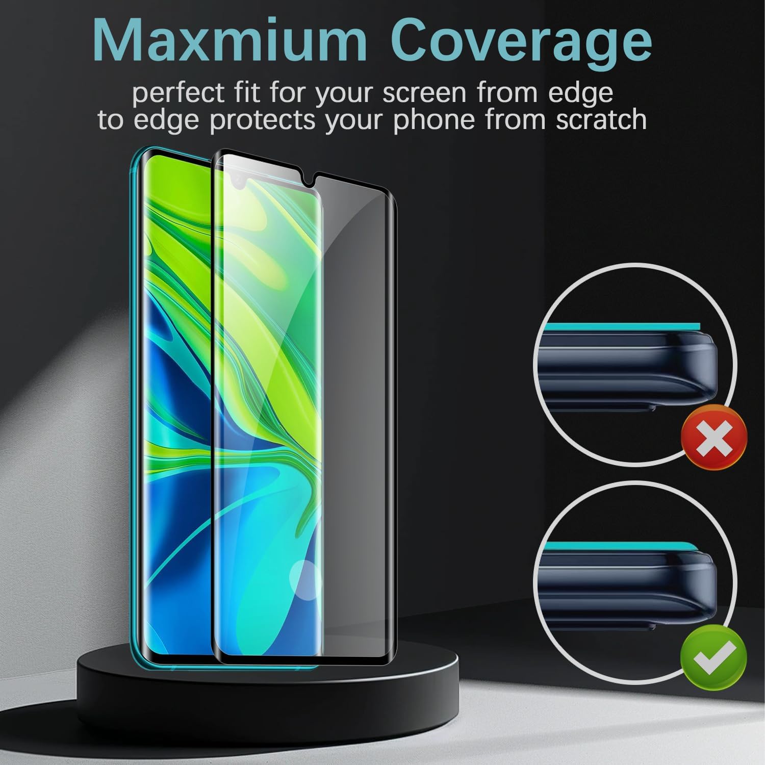 Pellicola Oleofobica 2x Pellicola Protettiva Per Xiaomi Mi 10S Protezione Vetro Flessibile 9H Dipos Pellicola Facile Applicazione
