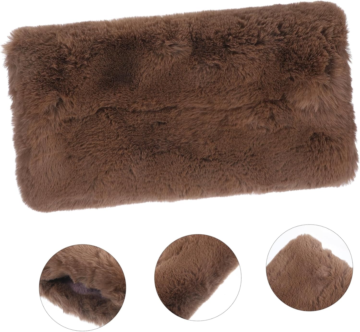 Mikikit Hand Warmer Pillow Portable Heating Muffs Pouch Hand Muff Fleece Winter Women Cold Hand Warmers Reusable