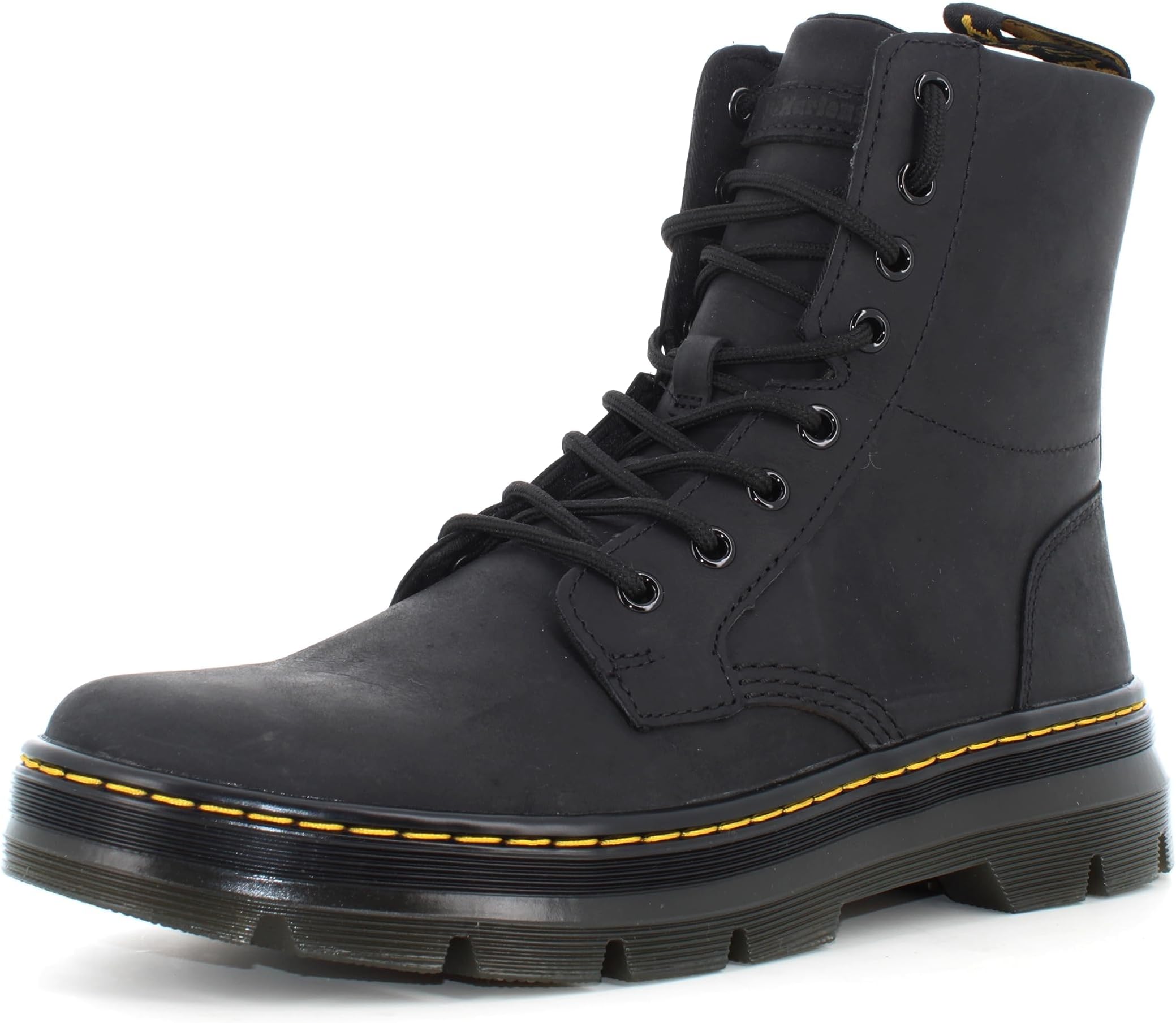 Unisex Adult Combs Leather 8 Eye Boot