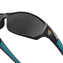 FOCO Jacksonville Jaguars NFL Athletic Wrap Sunglasses