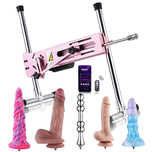 Hismith 100W Premium Sex Machine, APP Controlled Sex Machine with KlicLok System, Love Machine Gift Packaging for Anniversaries, Anal Use Thrusting Machine …