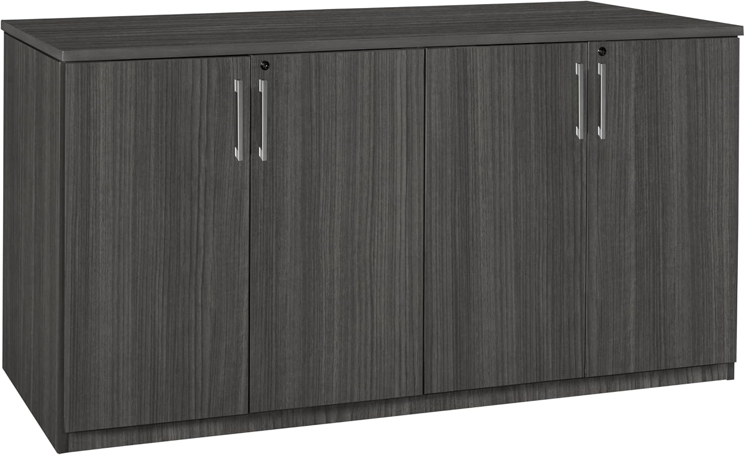 Regency Legacy 72 in. Office Storage Cabinet Buffet- Ash Grey