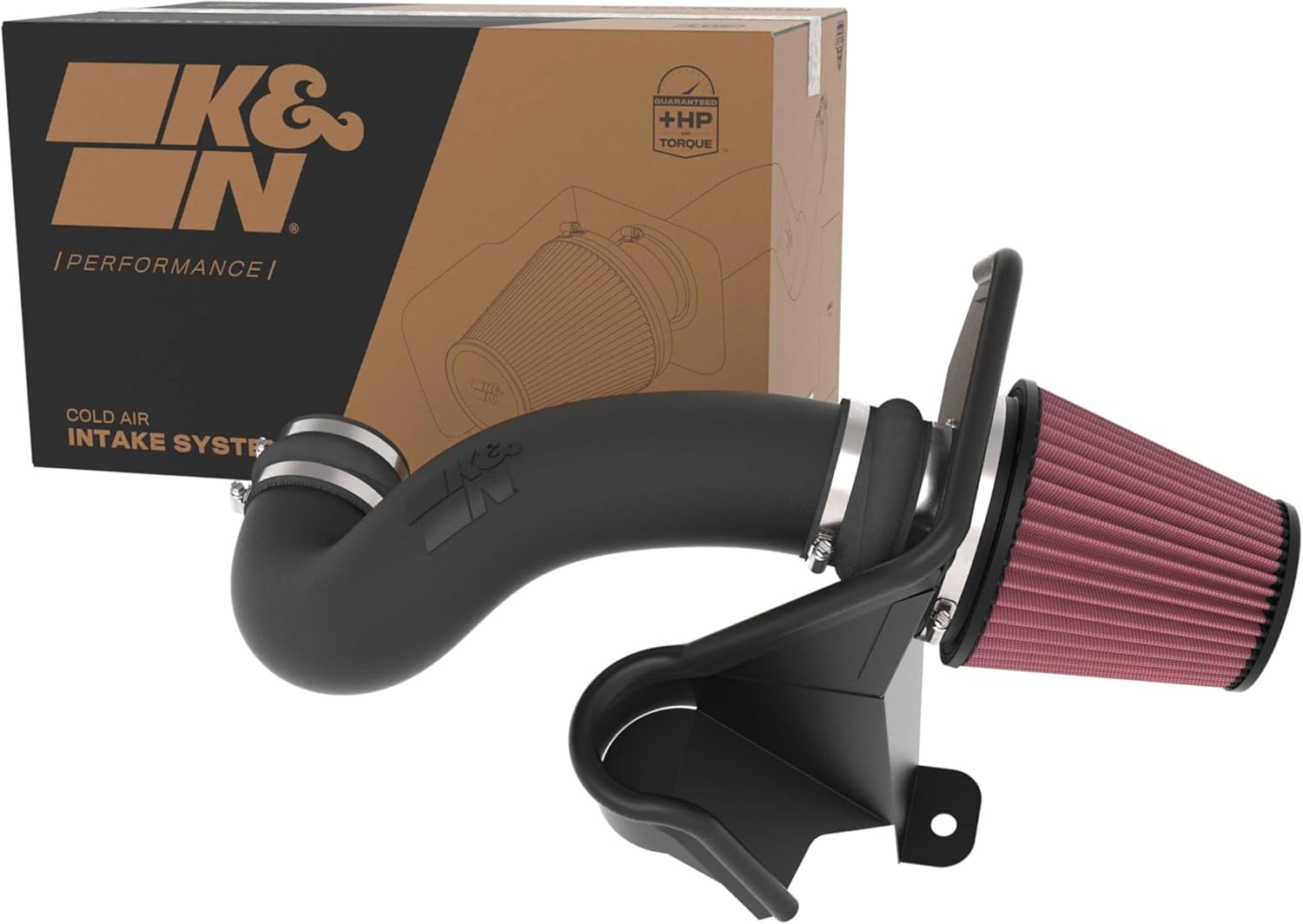 K&N Cold Air Intake System: High-Flow Air-Filter, Increase Performance & Horsepower: Compatible with 2022-2023 JEEP Grand Cherokee; 2022-2023 JEEP Grand Cherokee L, 63-1593