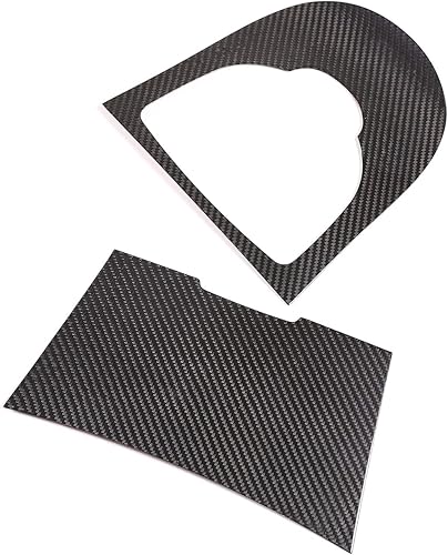 Miniatura 7 de YIWANG 100% fibra de carbono real centro consola cubierta Panle Trim 2 unids para Mercedes Benz Clase G W463 G350 400 G55 G63 G65 2019 2020