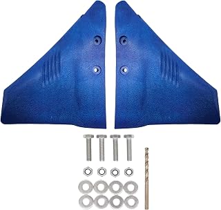 Boat Marine Hydrofoil Board Stabilizer for Mercury Johnson Evinrude Small Outboard Motor Stand and Out Drive PA66 Plastic Blue