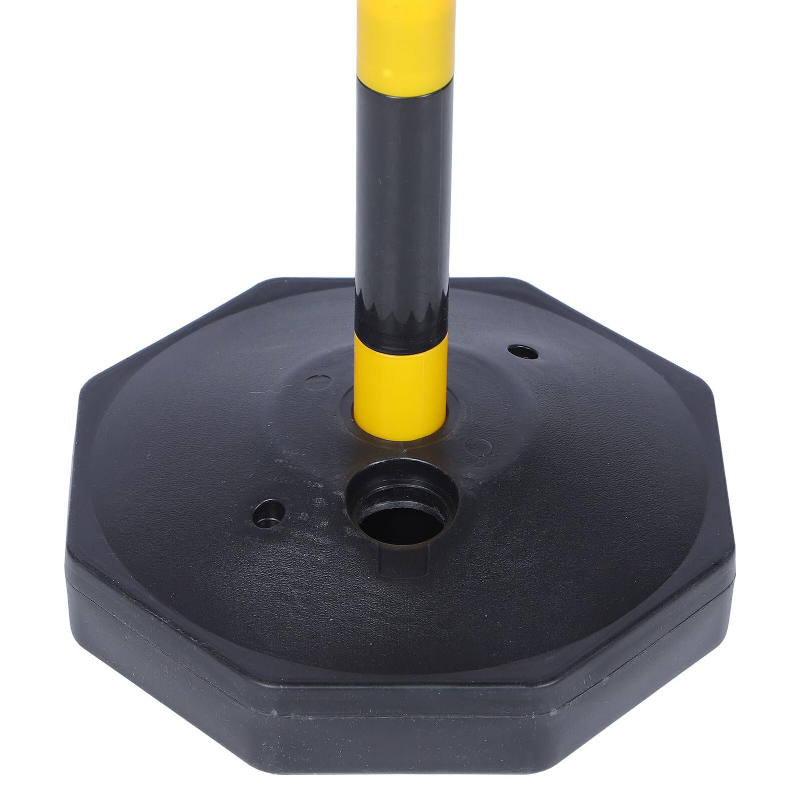 Colonna Plastica 2 Riempibile Avvertimento Pezzi di per Parcheggio | Base Cava, Altezza Regolabile, Struttura Smontabile, Effetto Segnalazione, per Garage