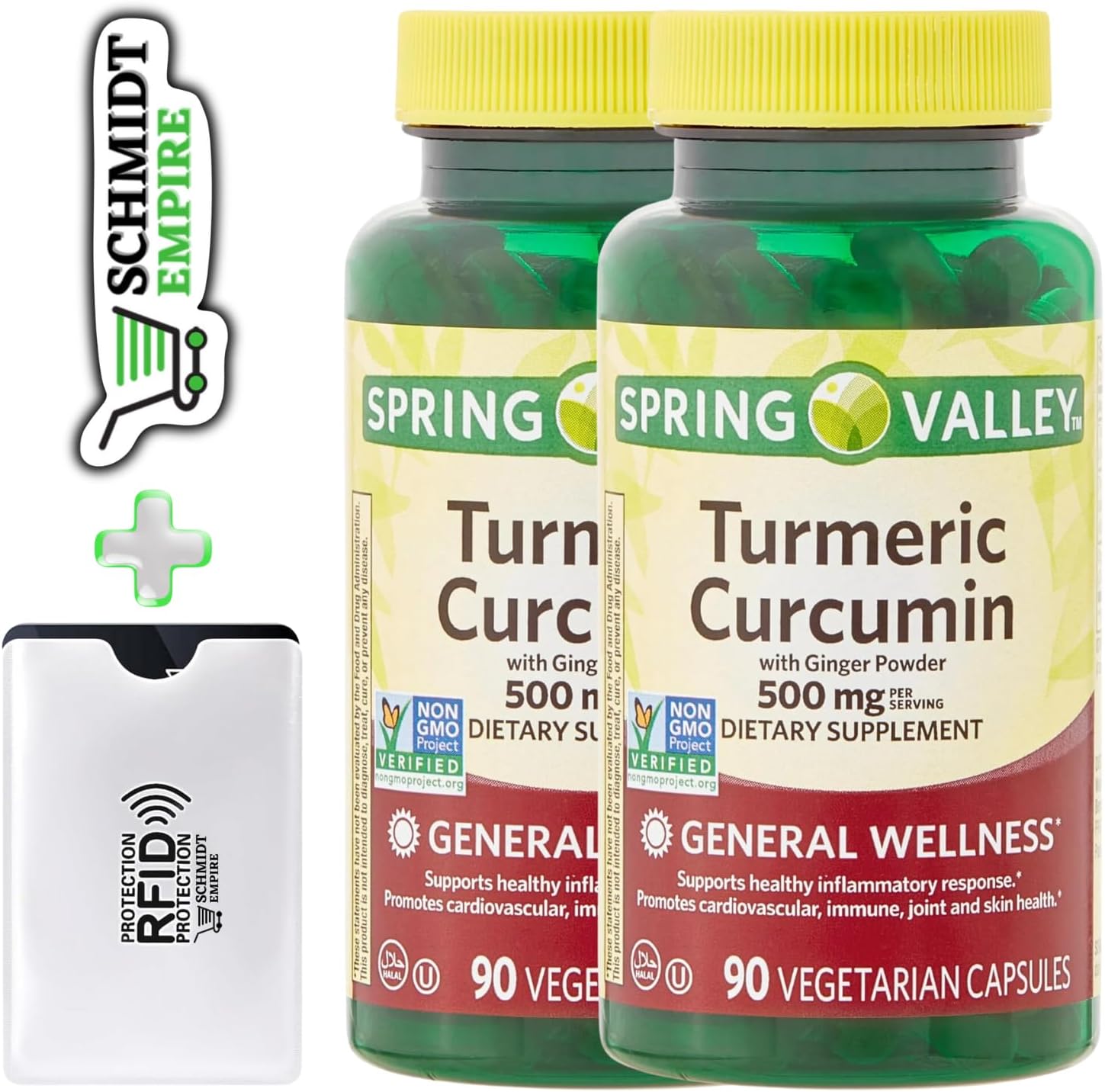 Spring Valley Turmeric Curcumin with Ginger Powder General