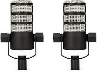 Rode PodMic Broadcast-Grade Dynamic Microphone for Podcast Application, 2-Pack Price In India