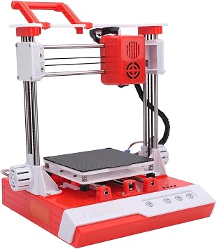 K1 Mini 3D Printer, Auto Leveling 3D Printing Machine, 3D Printer Fully Open Source for Kids and Beginners, for for OS X, 3.9 X 3.9 X 3.9in Small Printing Size GB Plug