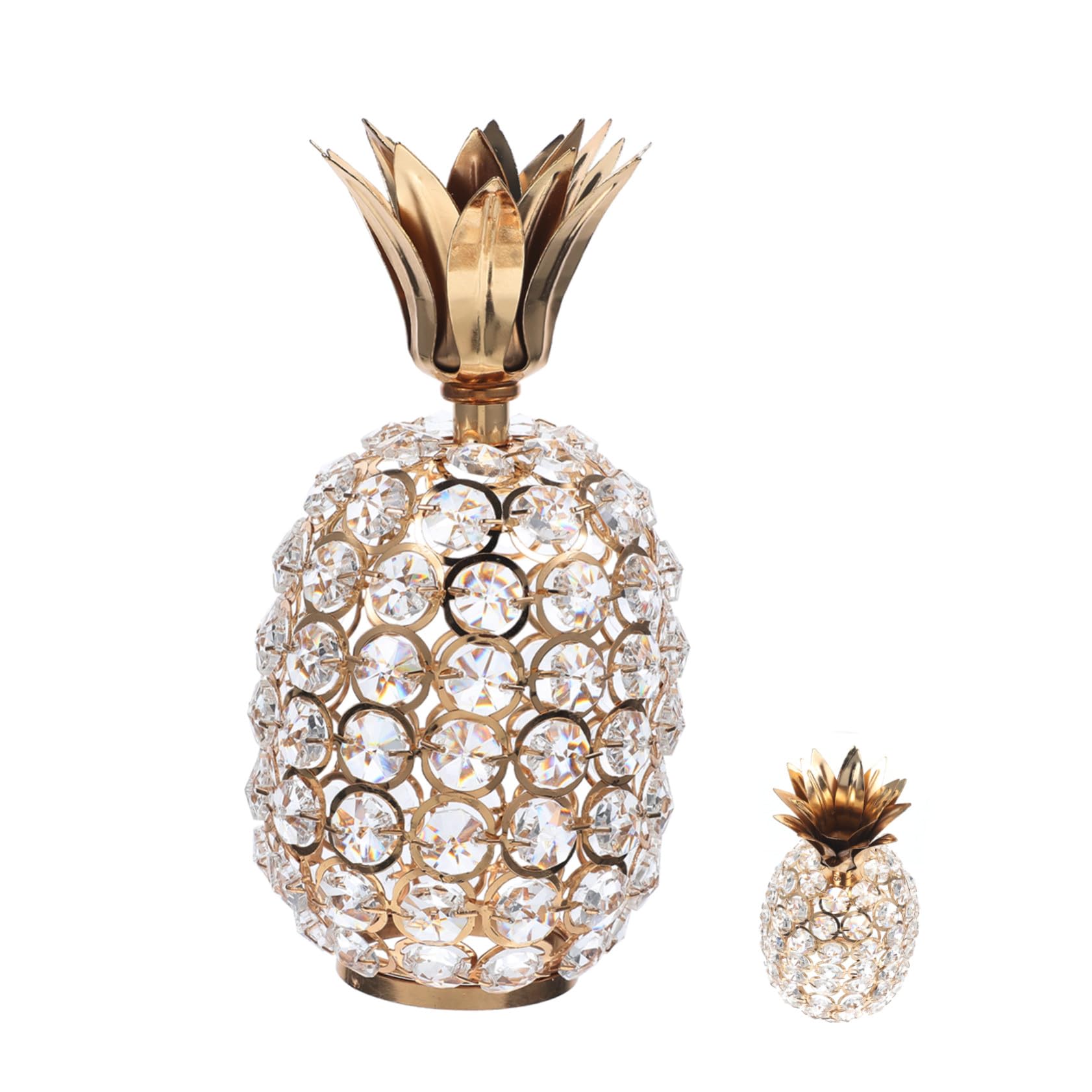 Figurine ananas cristal Gatuida : le cadeau de décoration intérieure idéal et chic