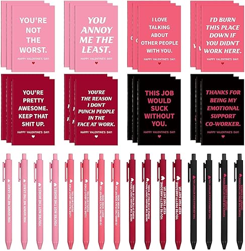 24 Sets Funny - Valentine's Day Gifts For Coworkers