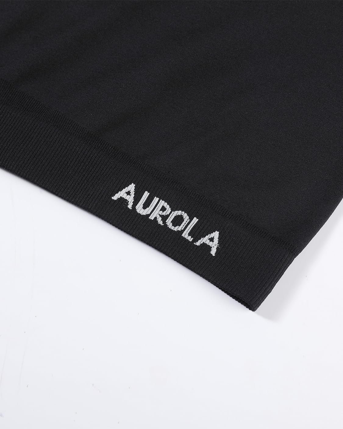 AUROLA Essentials Seamless Short Sleeve Crop Top for Women Workout Active Comfort Athletic Shirts Tee - Image 4