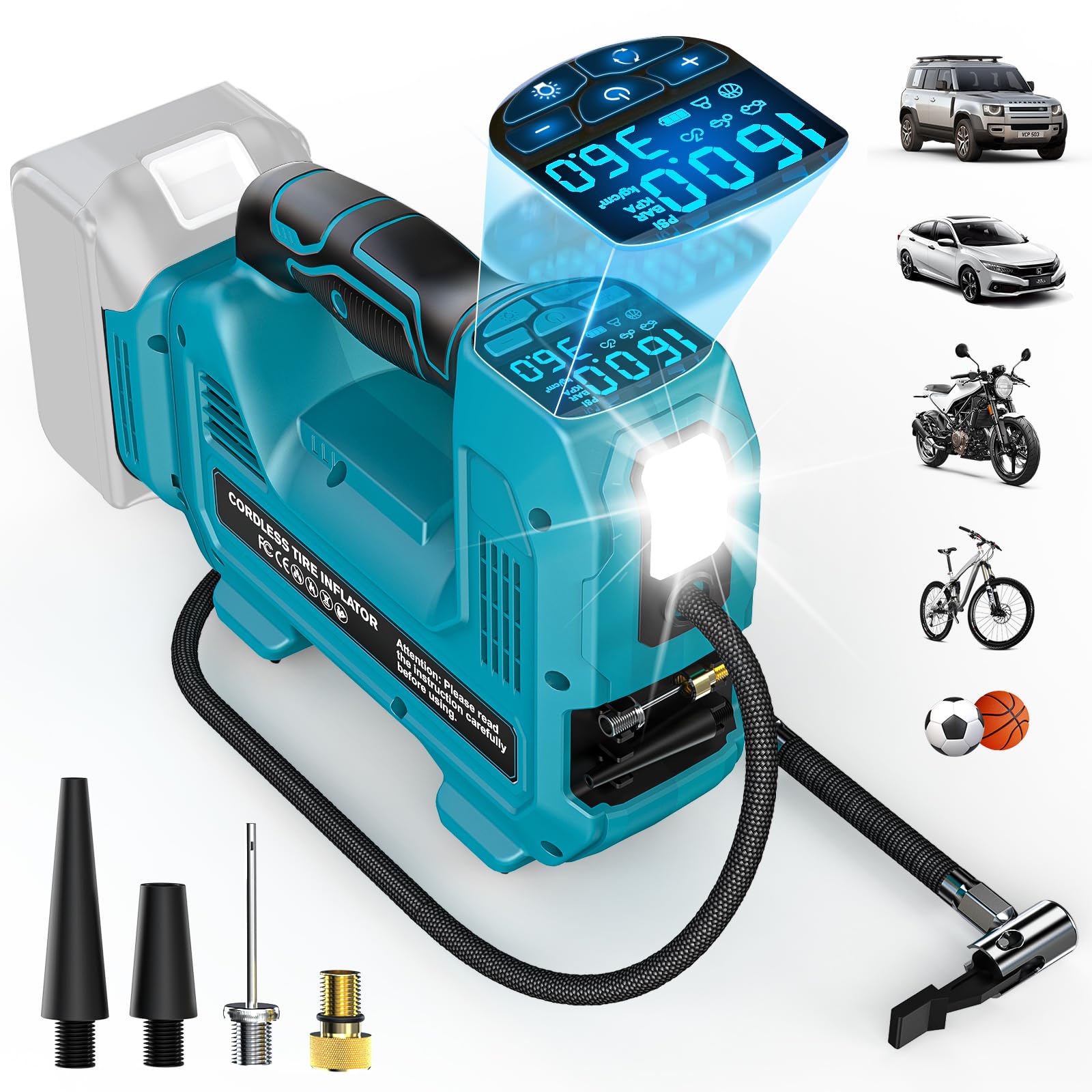 Makita AC001GZ Compressore Portatile XGT 40 V Senza Batterie 7 Full