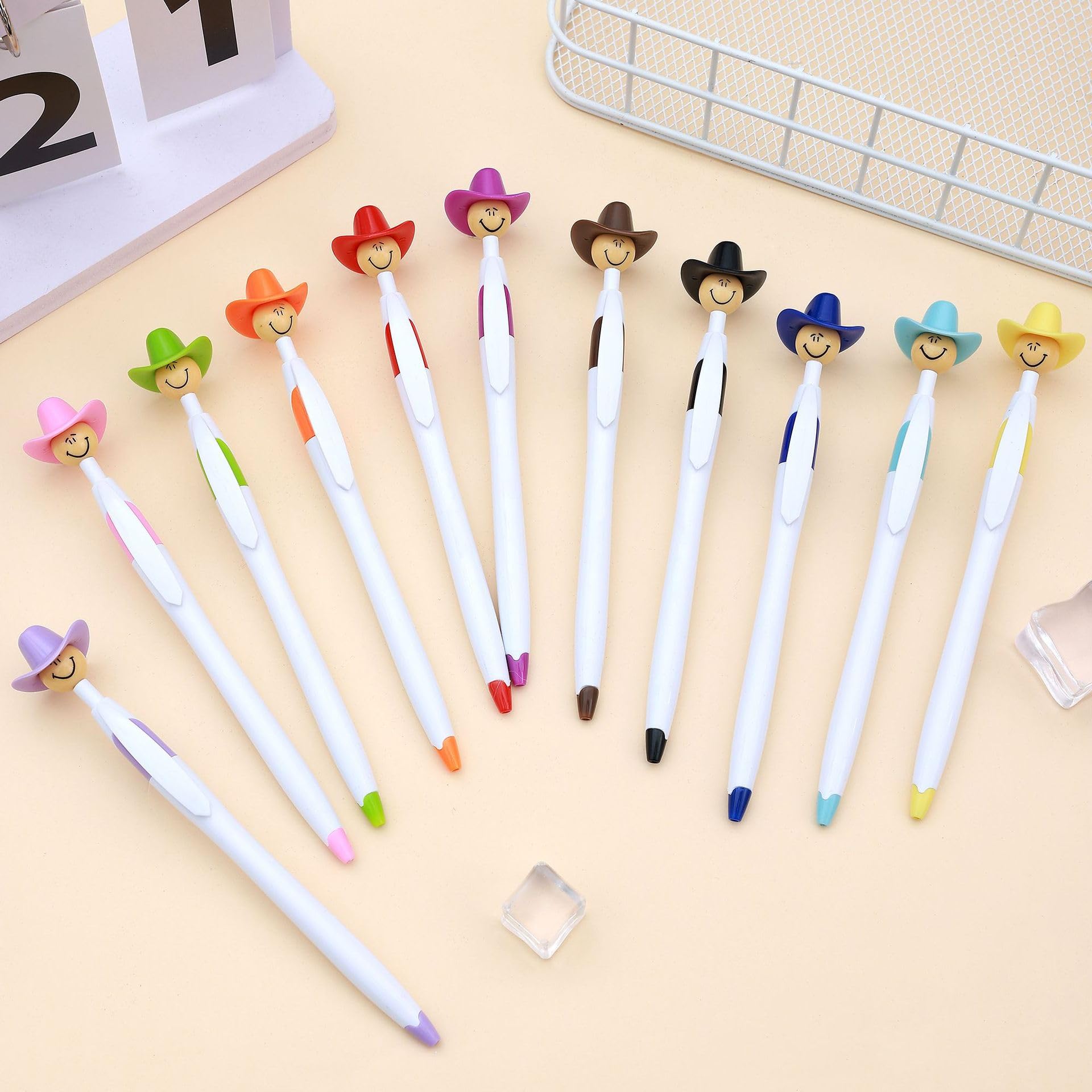 Snapklik.com : Cowboy Hat Ballpoint Pens -Pack Of 12 Portable Cute ...