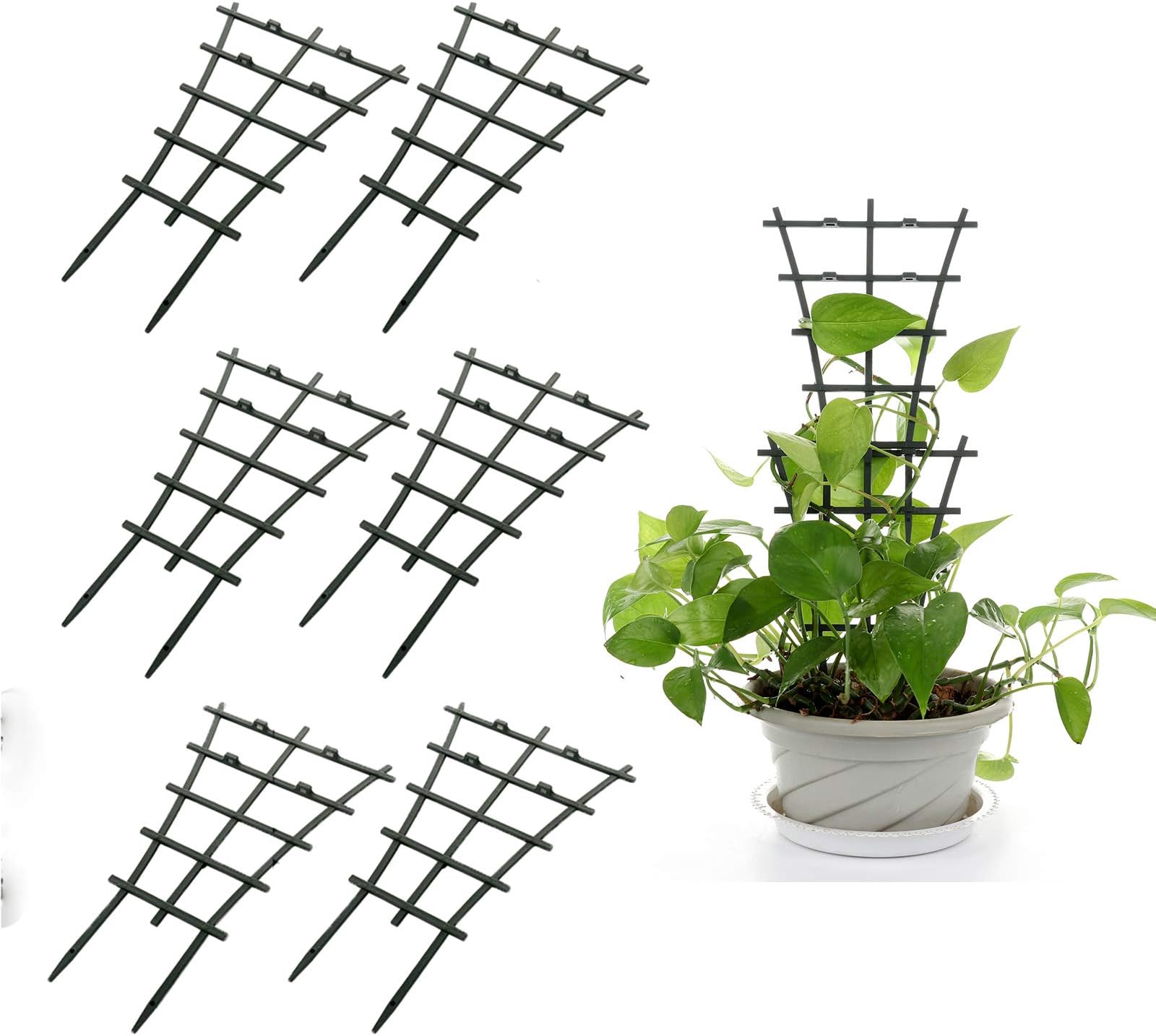Trellis for Potted Plants, Mini Garden Trellis for