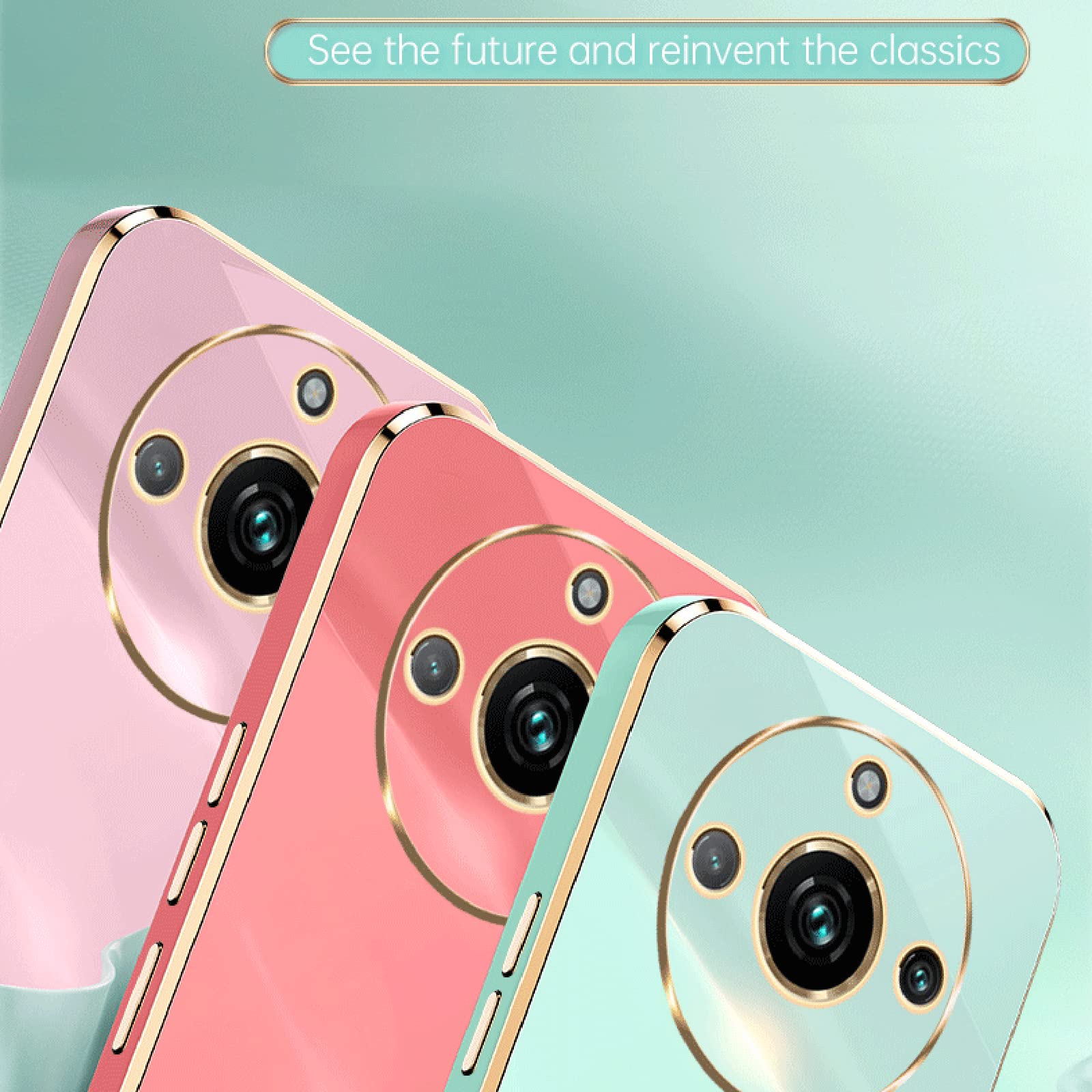 KNOXS Cover Per Realme 11 Pro/Realme 11 Pro Galvanica Coque, TPU