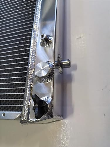 Miniatura 6 de RADIADOR DE ALEACIÓN DE ALUMINIO PARA TOYOTA SUPRA MK3 JZA70 1JZ-GTE TWIN-TURBO 2.5L 1988 1989 1990 1991 1992 1993 MT MANUAL Reemplazo compatible