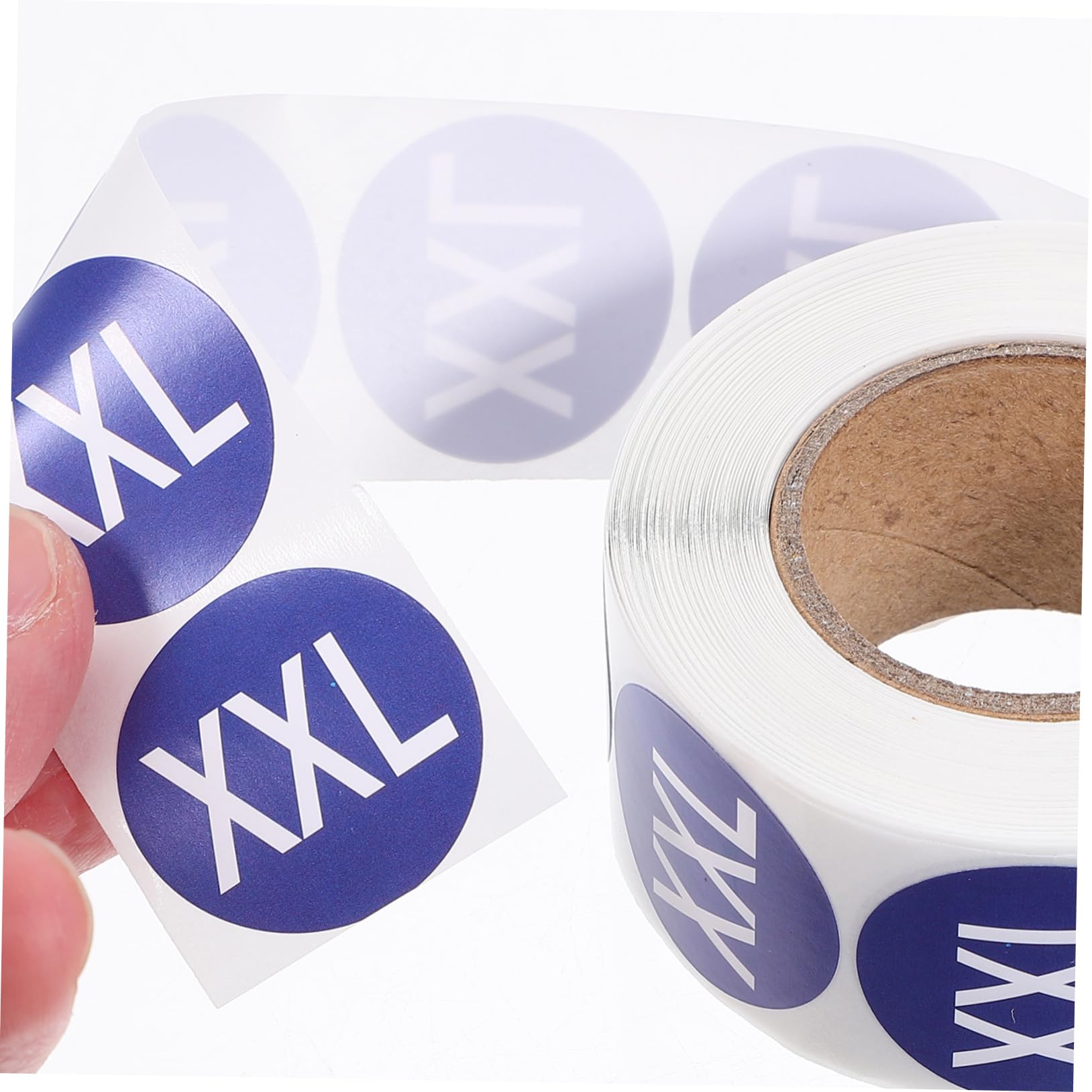 LALAFINA 21rotoli Etichette Adesive Per Abbigliamento Taglie - Stickers Autoadesivi Per Organizzare Vestiti Facili Da Applicare e Resistenti Per Uso Domestico e Al Dettaglio