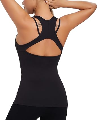 Amazon.com: RUNNING GIRL Yoga Tank Tops 
