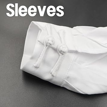 Unisex Tai Chi Uniform Cotton Chinese Kung Fu Clothes Martial Arts Exercise Suit with Bagua Logo - White