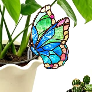 Butterfly Gifts for Women, Hanging Plant Planter Indoor Outdoor, Mothers Day Birthday Gifts for Mom Grandma from Daughter Son, Butterfly Lover Garden Decor Plant Pot(13)