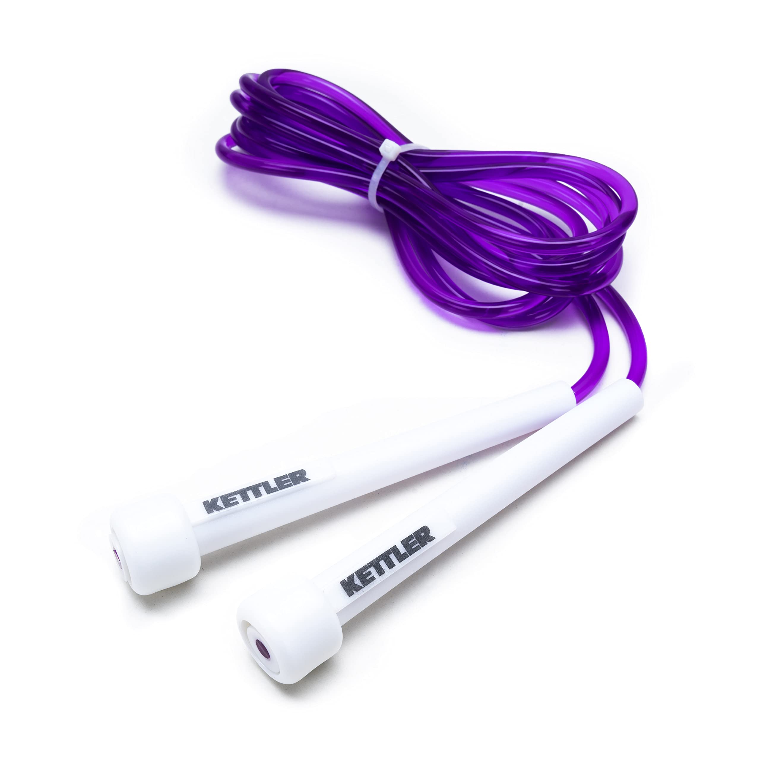 KETTLER - Mens, Womens German Technology-Powered Compact Design, 360 Degree Spin with Fast Rotating & Adjustable Polyester Speed Rope with Ergonomic Handles (Purple) (B08RZR4WYY) Amazon Price History, Amazon Price Tracker