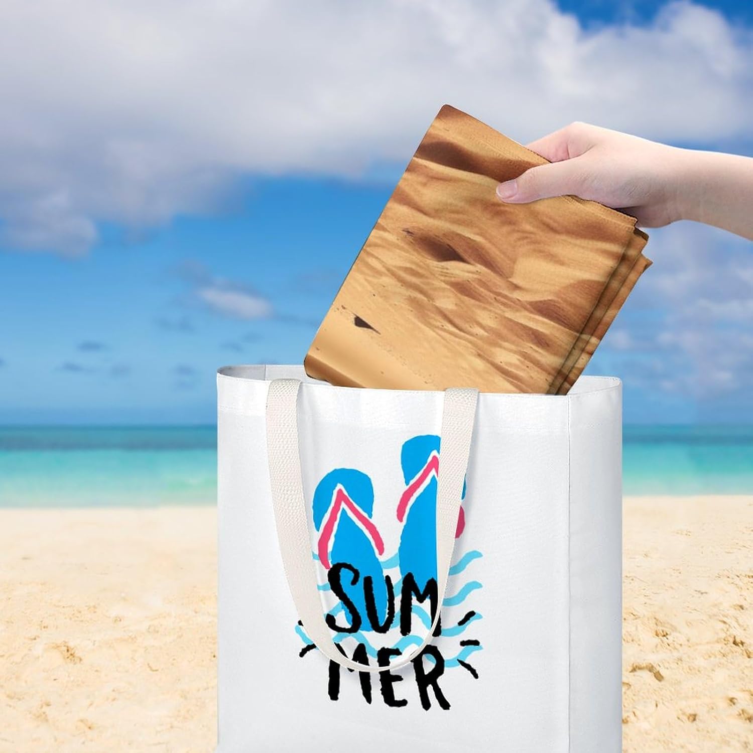 Swimming Towel, Pyramid Africa Desert Printed Fashion Towel,Portable Towel,Durable Towel