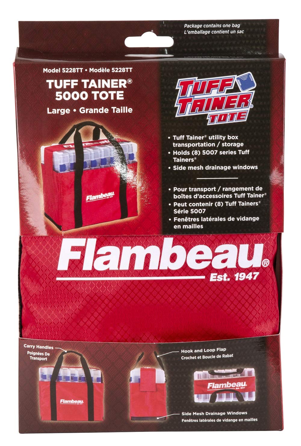 Flambeau Outdoors 5000 Tuff Tainer Tote Soft Tackle System Small