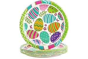 7 Inch Easter Dessert Paper Plates
