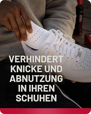 ForceField Shoe Wrinkle Protector Toe Shield Sneaker Accessories.