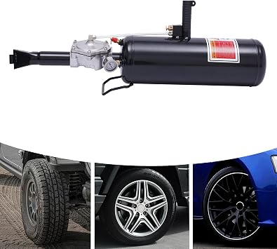 8L Air Tire Bead Seater Blaster Tank Tool, 2.1Gallon Portable Heavy Duty Handheld Trigger Seating Inflator Equipment, Wheel Trigger Seating Tool Inflator Tank for Tractor Truck ATV Tank Tire