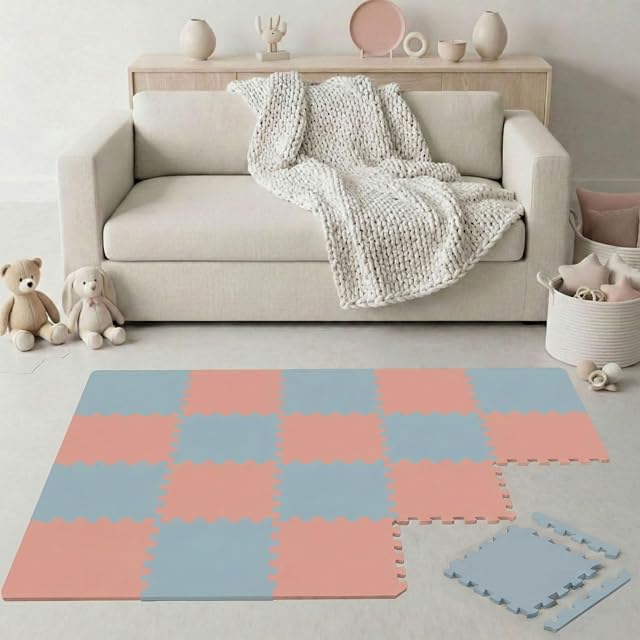 LittleTom 18 Piezas Alfombra Puzzle para Niños - Certificada TÜV