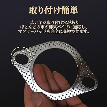 サザエの入れ歯　シェアードミンク　マフラー Amazon.co.jp: MAEXUS マフラーガスケット 51mmx2mm エンジン