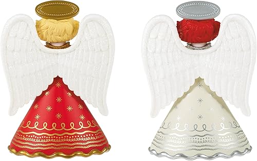 Miniatura 2 de Hallmark Keepsake Adorno de Navidad 2021, caja misteriosa sorpresa de ángeles de reliquia