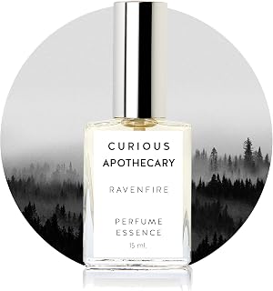 Ravenfire Perfume for Women. Vanilla fragrance with smokey notes. 15 ml