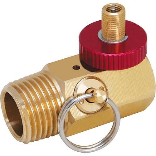 Performance Tool W10056 Air Tank Manifold With Fill Port , Ball Valve, & Relief Bypass , Gold