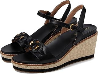 Cole Haan womens Sandals - 75mm Cloudfeel Espadrille Link Wedge